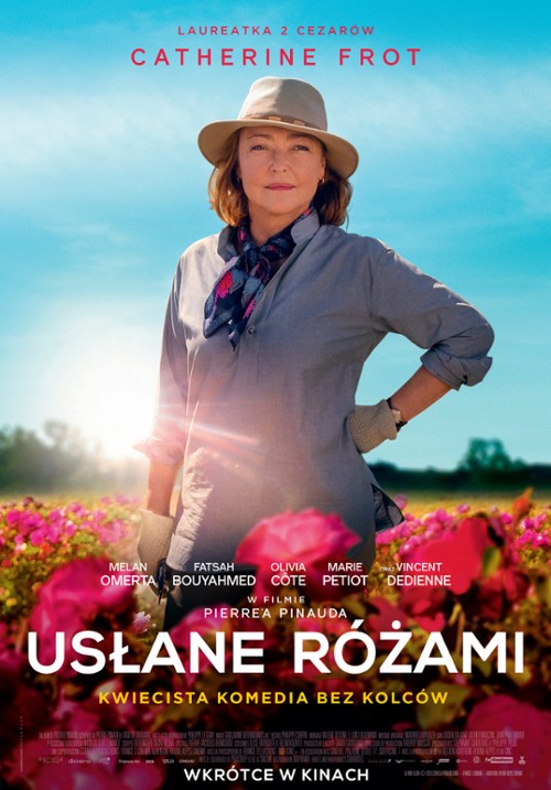 uslane rozami plakat ZAMOŚĆ: Film "Usłane różami" w cyklu "Kino Seniora"