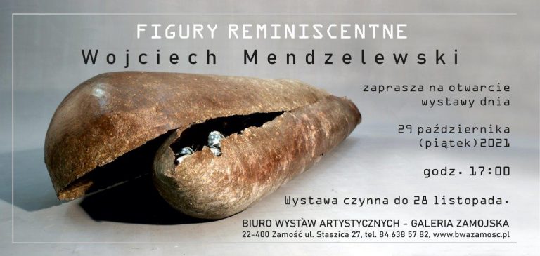 “Figury reminiscentne” Wojciecha Mendzelewskiego w BWA Galerii Zamojskiej
