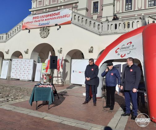 20211110 110841 ZAMOŚĆ: Biegi Listopadowe z okazji Narodowego Święta Niepodległości