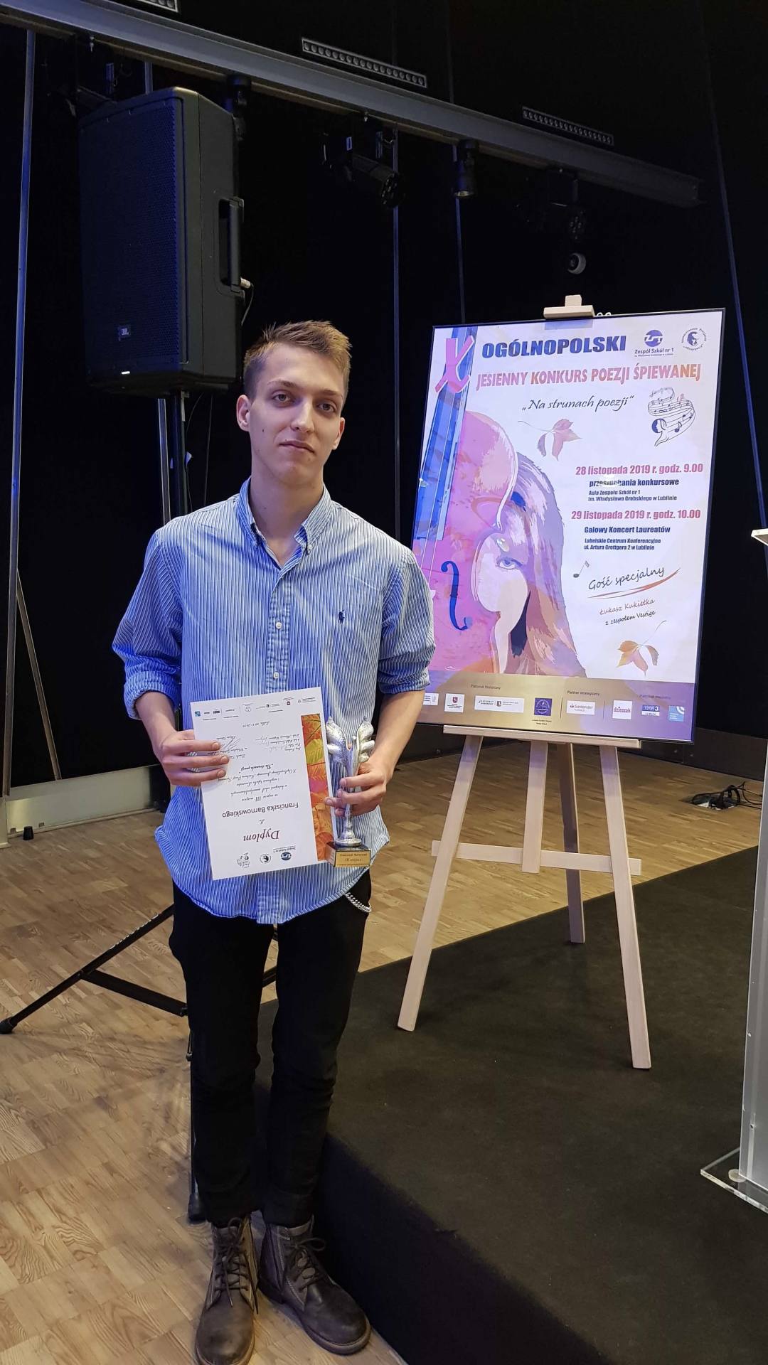 konkurs lublin 2 1 Franciszek Barnowski zwyciężył w "Szansie na Sukces" Gratulujemy!