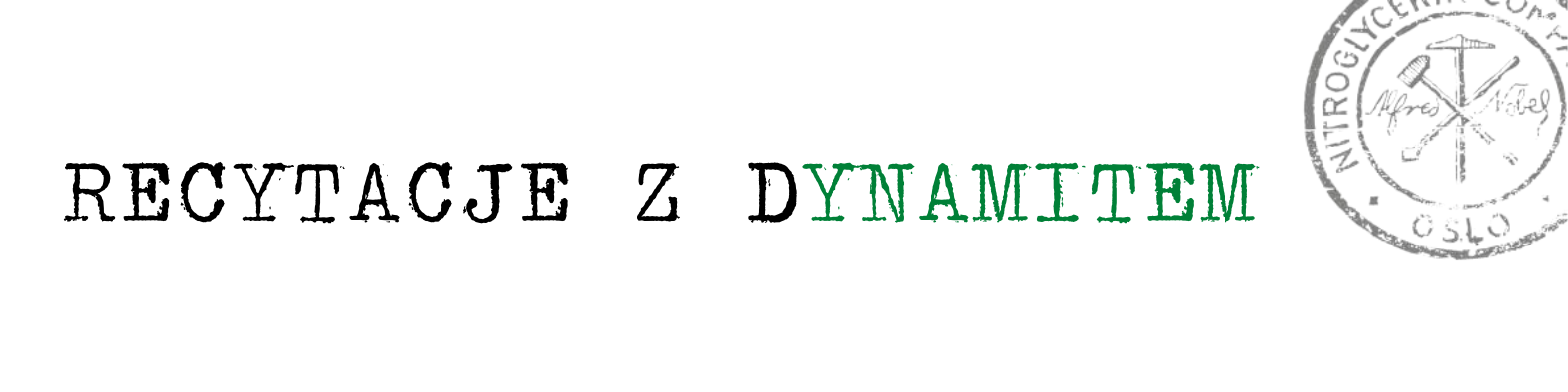 recytacje z dynamitemwww ZAMOŚĆ: "Recytacje z dynamitem" dla młodzieży i dorosłych