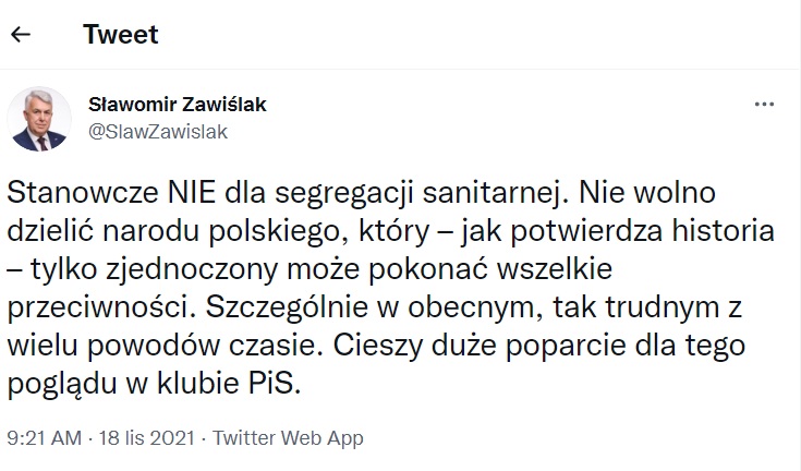 źródło: Sławomir Zawiślak/ Twitter