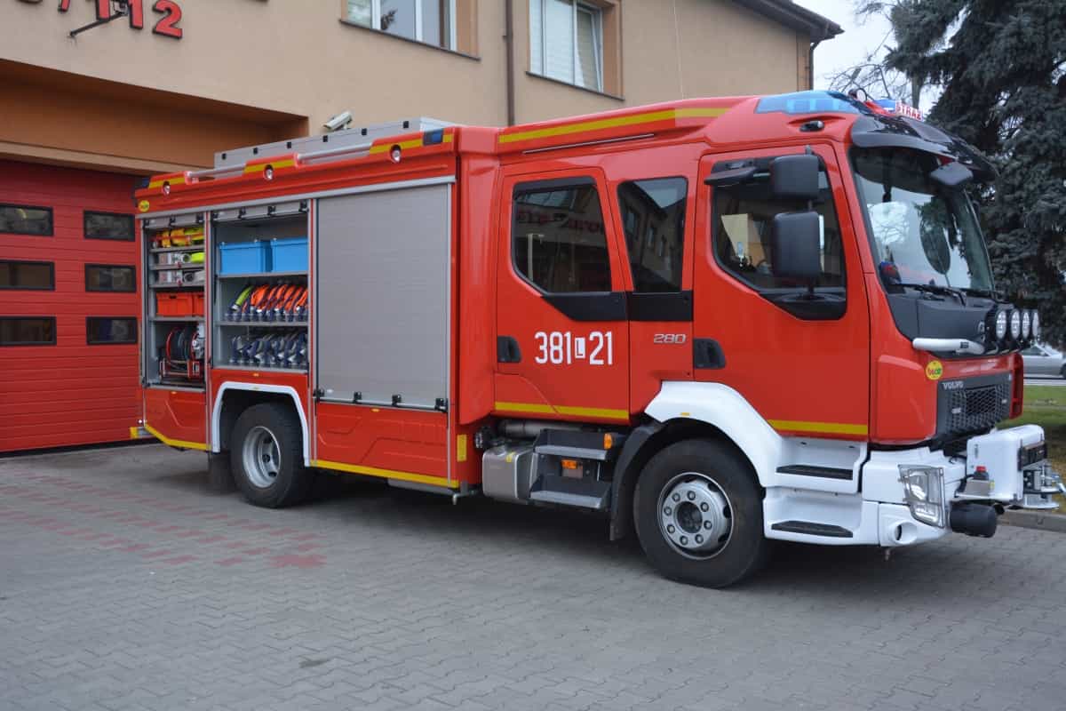 volvo4 Zamojscy strażacy mają kolejny nowy wóz! Publikujemy zdjęcia