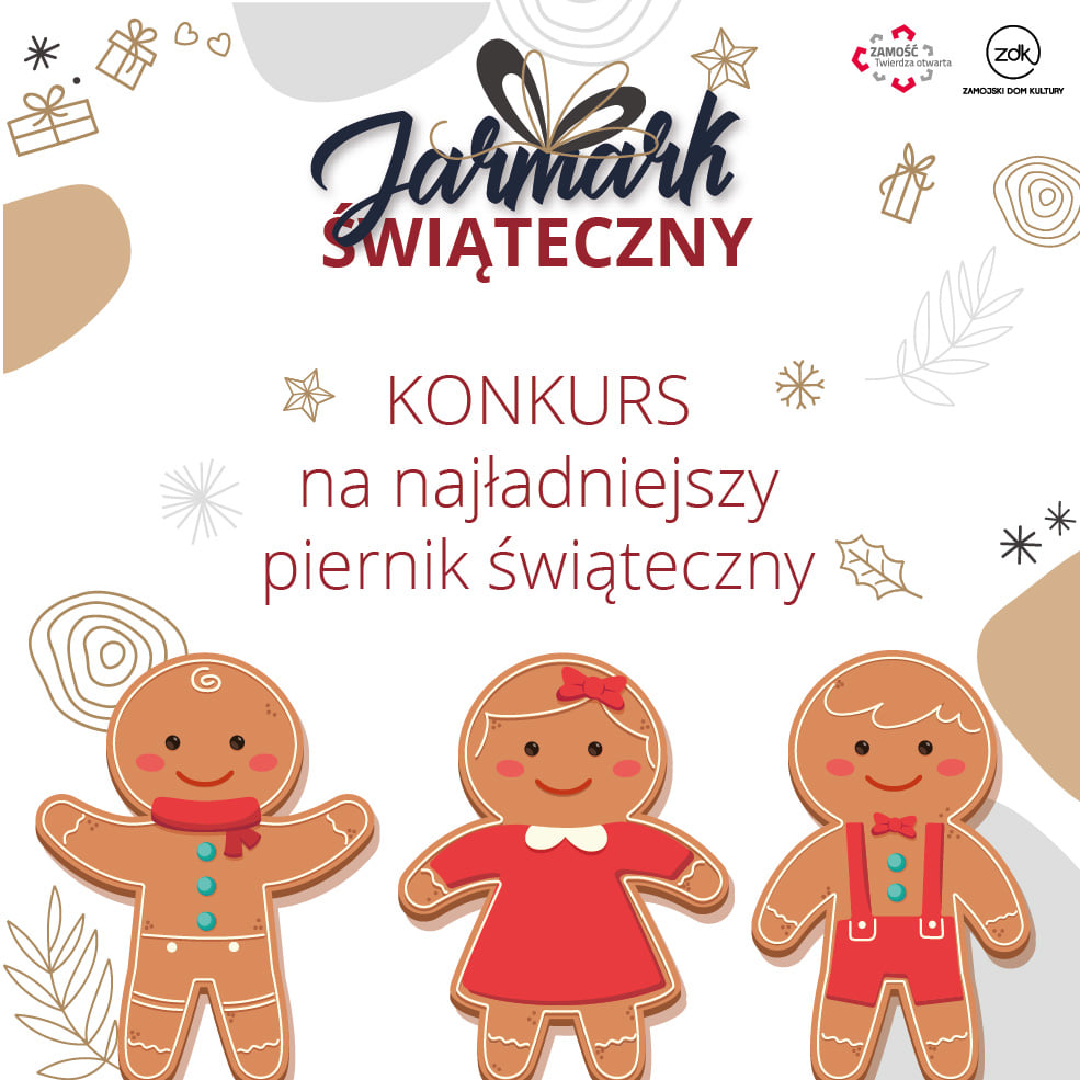 267645231 116539154196700 7841413586734011760 n ZAMOŚĆ: Konkurs na najładniejszy piernik świąteczny