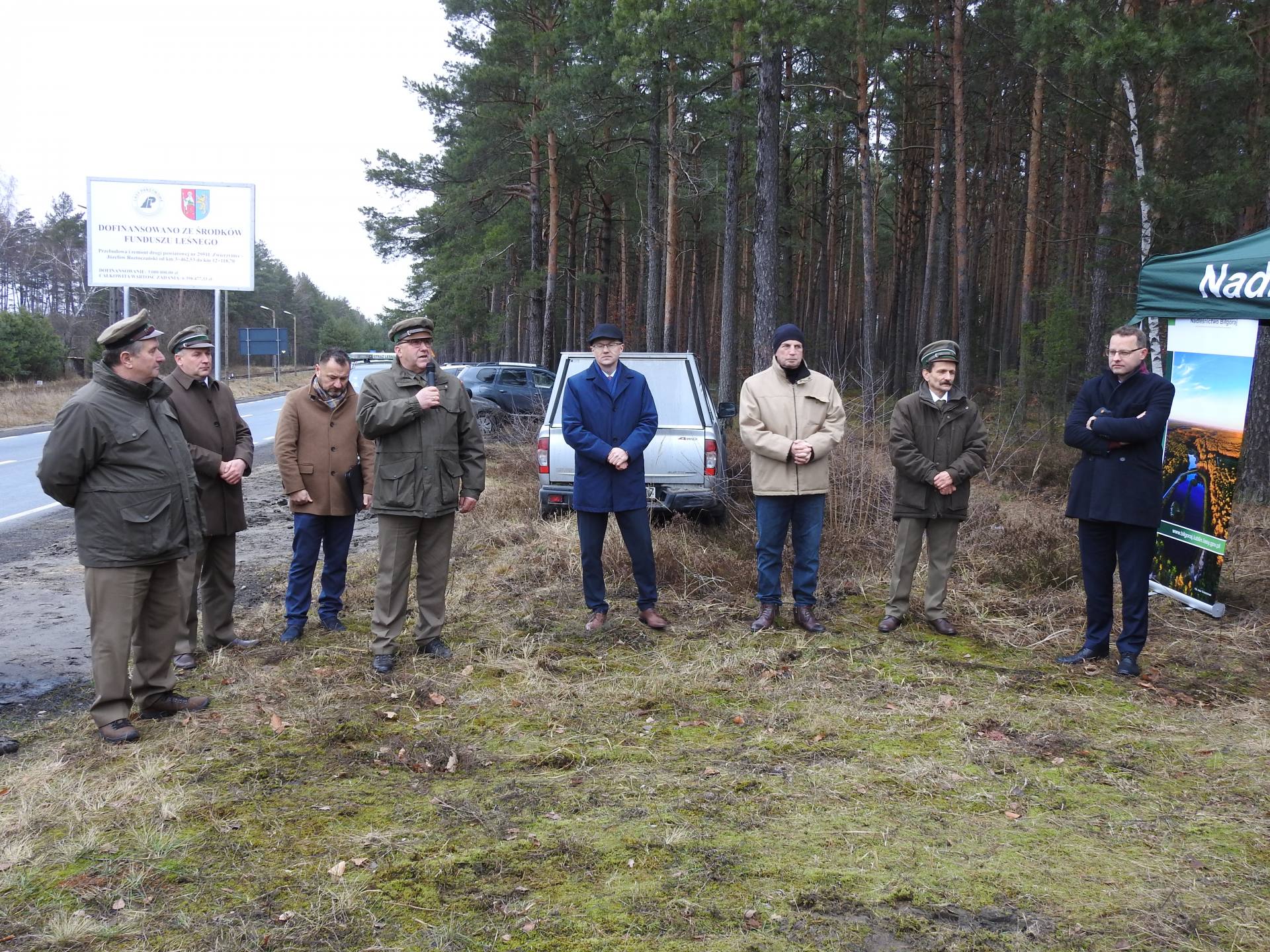 dscn2105 Konferencja „Lasy Państwowe a współpraca z samorządem na przykładzie drogi nr 29511 Zwierzyniec - Józefów Roztoczański”