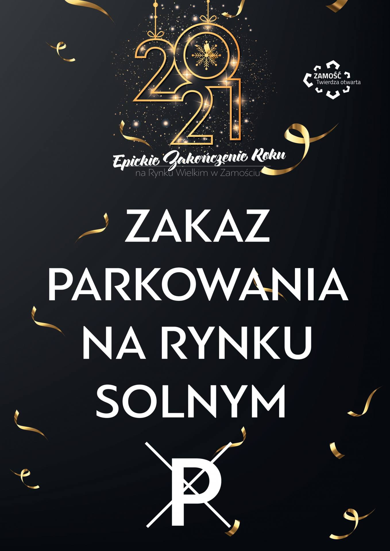 ostrzezenia sylwestrowe 2 1 Zakaz parkowania na Rynku Solnym