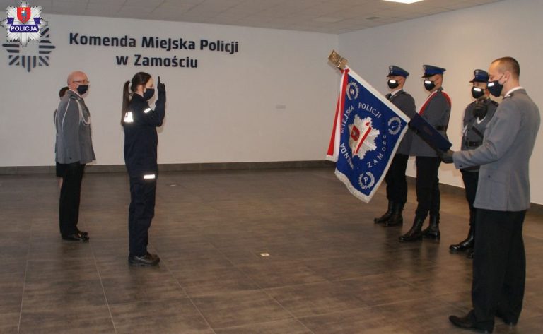 Nowa policjantka w szeregach zamojskiej policji