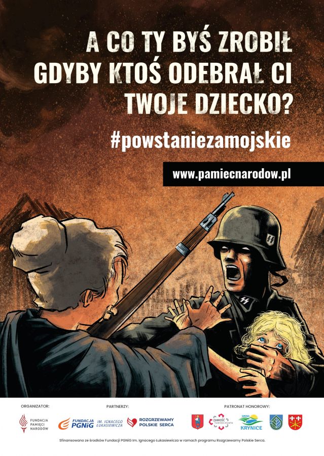 6764b Wspólnie uczcimy pamięć uczestników Powstania Zamojskiego