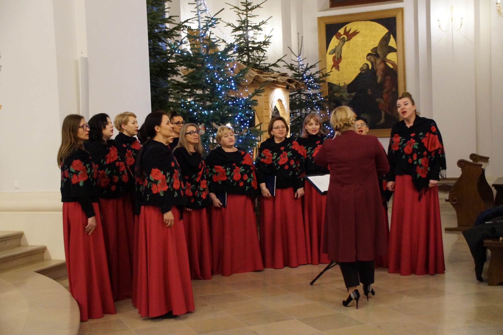 dsc02337 Ale Cantare – Panie kolędowały w Tychach i Zamościu, a w Chełmnie zdobyły Złote Pasmo