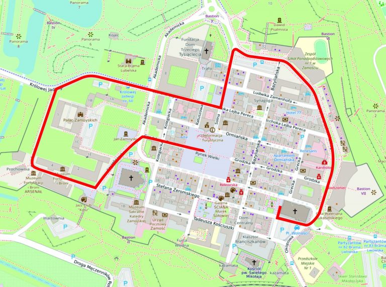 ZAMOŚĆ: Orszak Trzech Króli 2022. Utrudnienia na trasie przemarszu [MAPA]