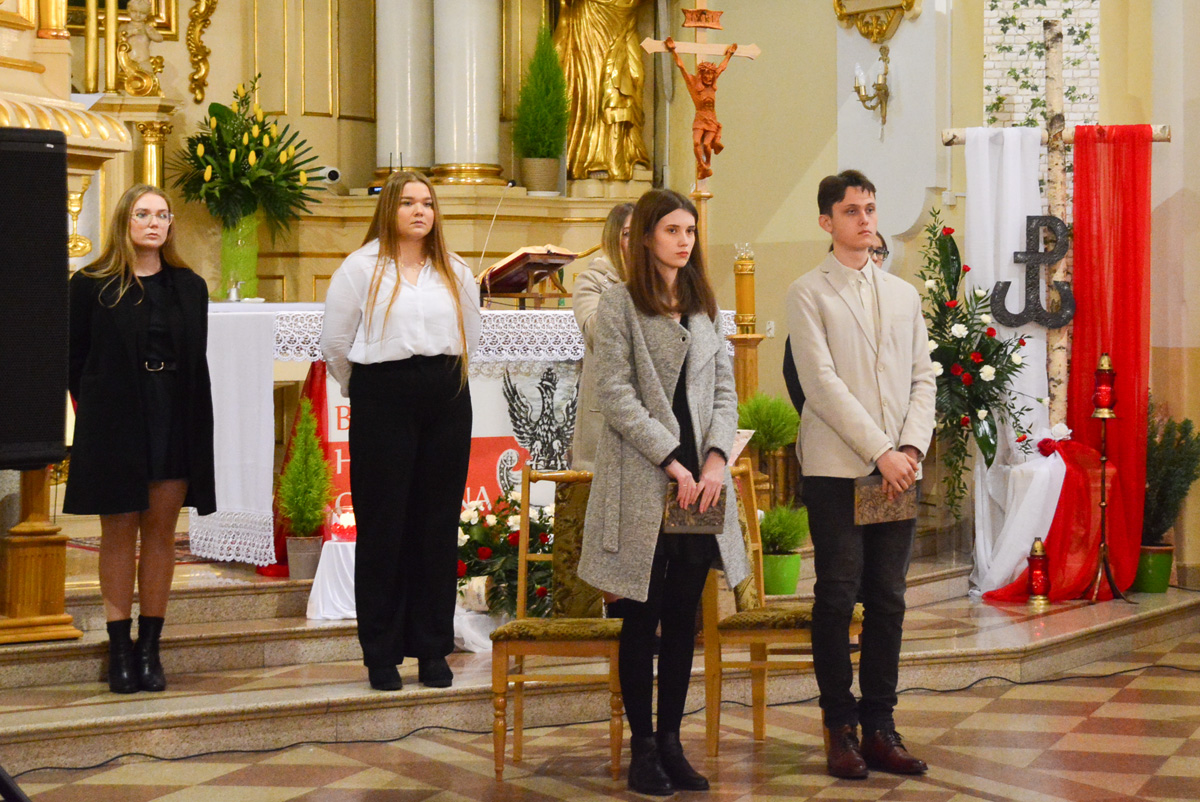 11022022 bilgoraj 1 Uroczystości patriotyczno-religijne w 80. rocznicę przemianowania Związku Walki Zbrojnej na Armię Krajową