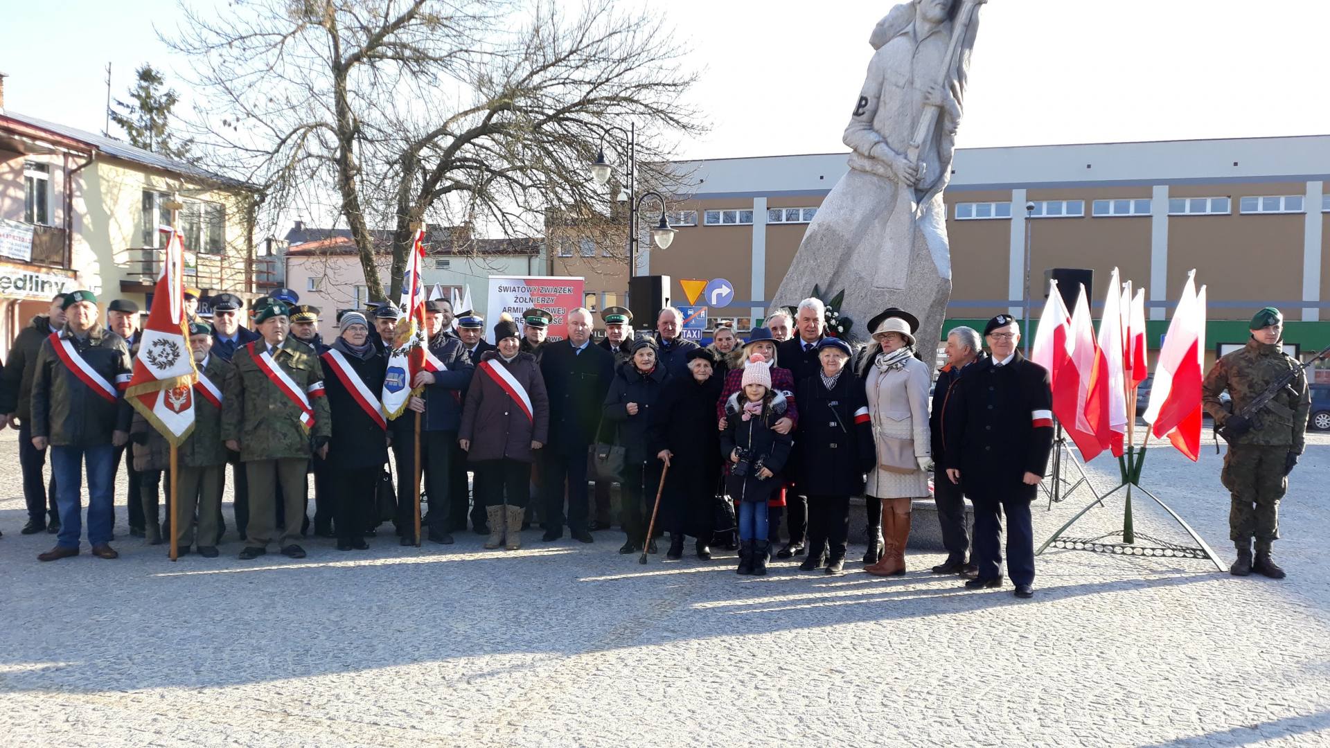 14022022 hrubieszow 2 Uroczystości patriotyczno-religijne w 80. rocznicę przemianowania Związku Walki Zbrojnej na Armię Krajową