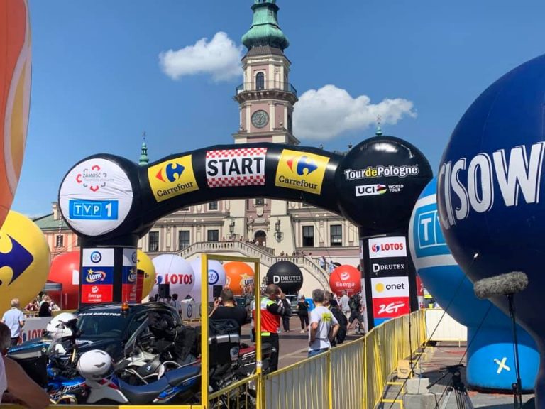 Powiat Zamojski i Zamość znów na trasie Tour de Pologne!