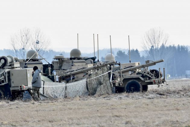 dsc 2277 1500 żołnierzy USA, śmigłowce, zestawy przeciwlotnicze, w tym do zwalczania dronów w Mokrem koło Zamościa