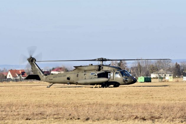 dsc 2321 1500 żołnierzy USA, śmigłowce, zestawy przeciwlotnicze, w tym do zwalczania dronów w Mokrem koło Zamościa