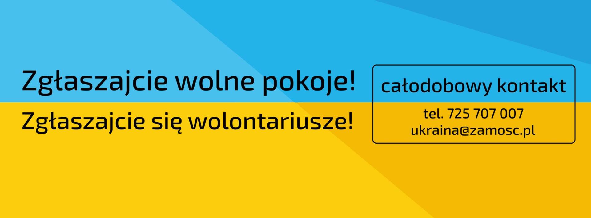 grafika ukrainaimageoptim Prezydent Wnuk: Pierwsi uchodźcy z Ukrainy są już w Zamościu.