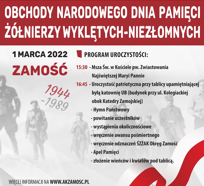 Obchody Narodowego Dnia Pamięci Żołnierzy Wyklętych [PROGRAM]