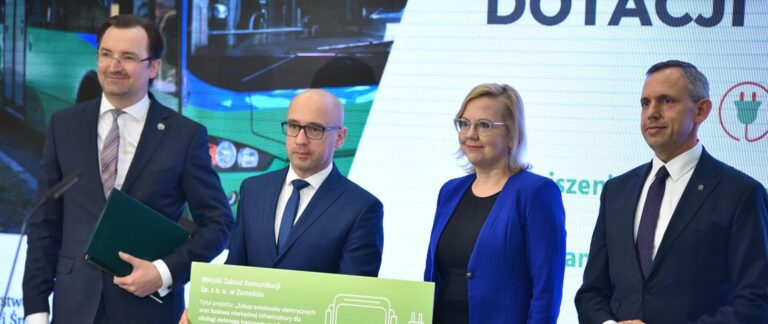 Czternaście nowych, zeroemisyjnych autobusów elektrycznych dla Zamościa.