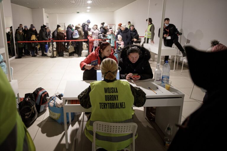 Lubelscy Terytorialsi zwiększają pomoc dla uchodźców z Ukrainy