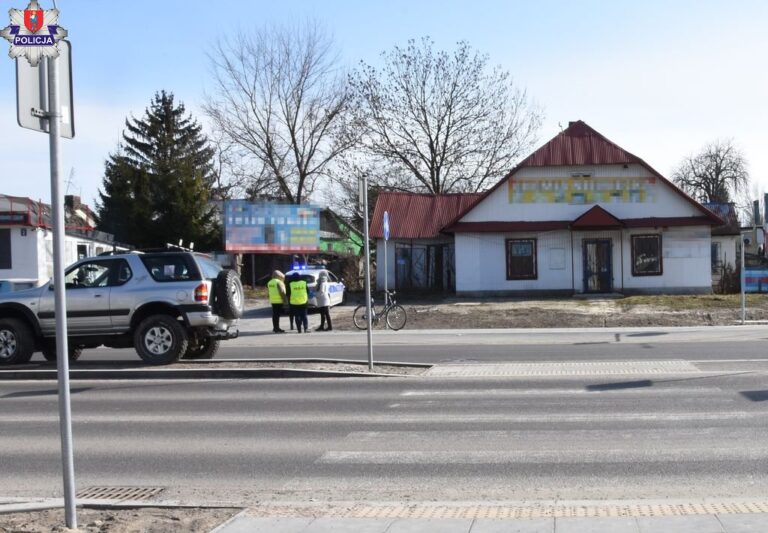 Zamość: Wypadek na oznakowanym dla rowerzysty przejeździe