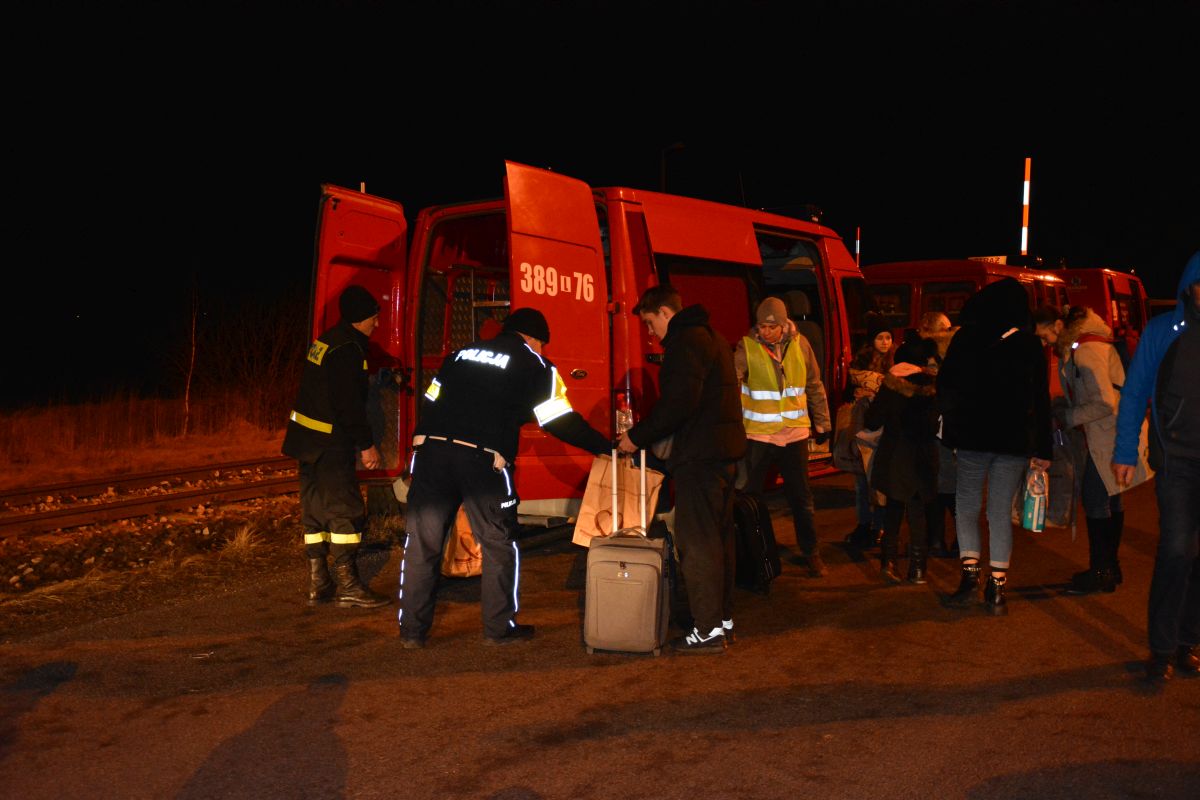 dsc 0010 1 W trzecim pociągu do Bortatycz przyjechało 2370 ukraińskich uchodźców