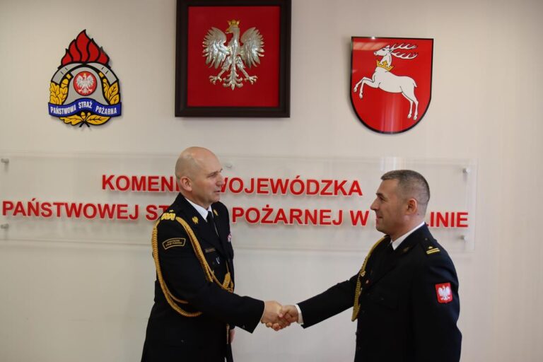 Awans mł. bryg. Andrzeja Szozdy