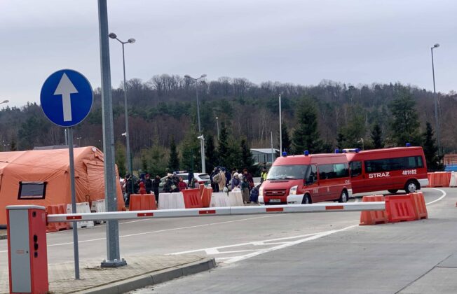 img 6798 Kilkanaście ton darów i karetka pogotowia dotarły do Żółkwi w Ukrainie