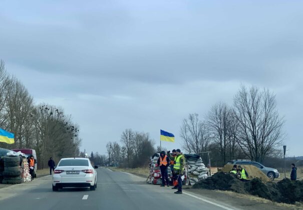 img 6889 Kilkanaście ton darów i karetka pogotowia dotarły do Żółkwi w Ukrainie