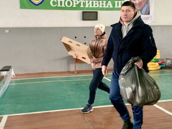 img 6920 Kilkanaście ton darów i karetka pogotowia dotarły do Żółkwi w Ukrainie