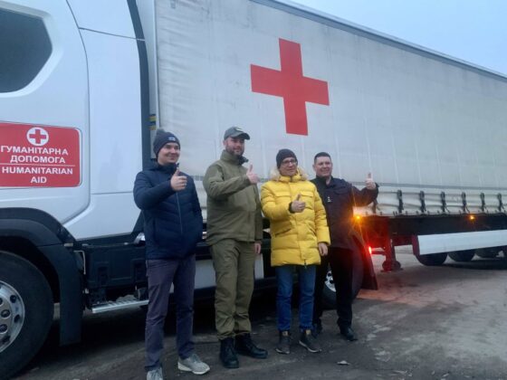 img 7150 Kilkanaście ton darów i karetka pogotowia dotarły do Żółkwi w Ukrainie