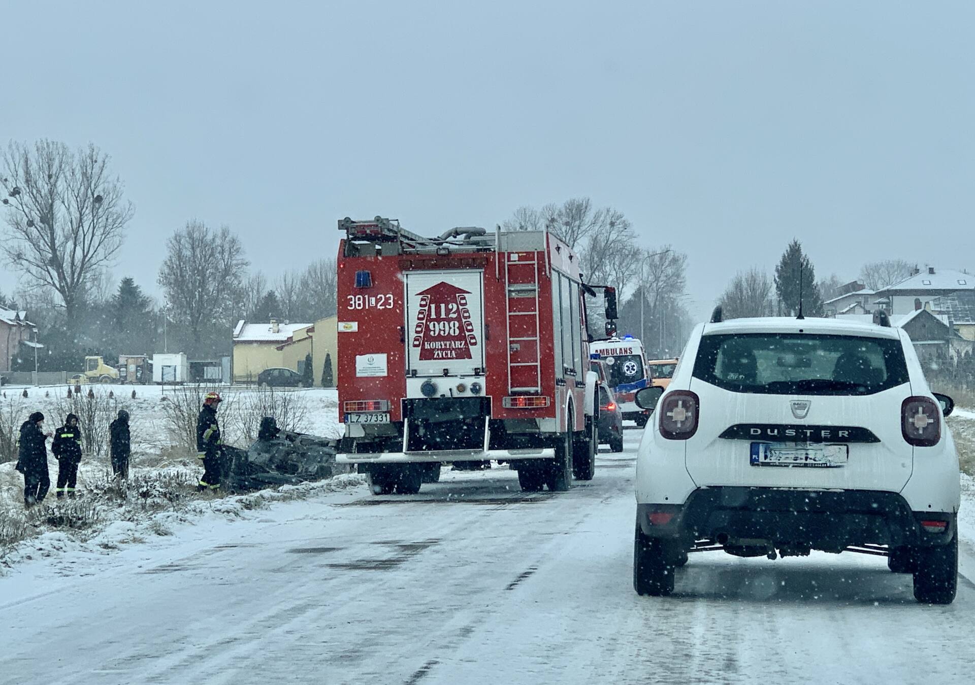 img 8049 Z ostatniej chwili: groźny wypadek w Mokrem koło lotniska