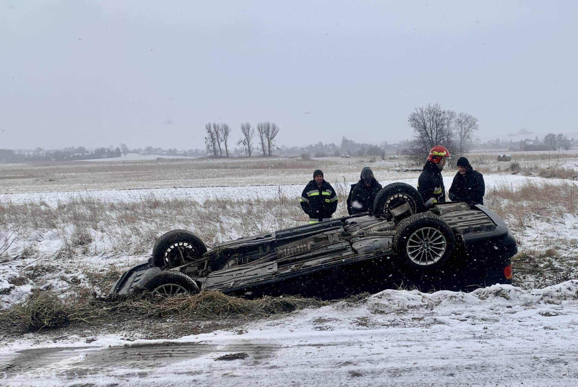 img 8050 Z ostatniej chwili: groźny wypadek w Mokrem koło lotniska