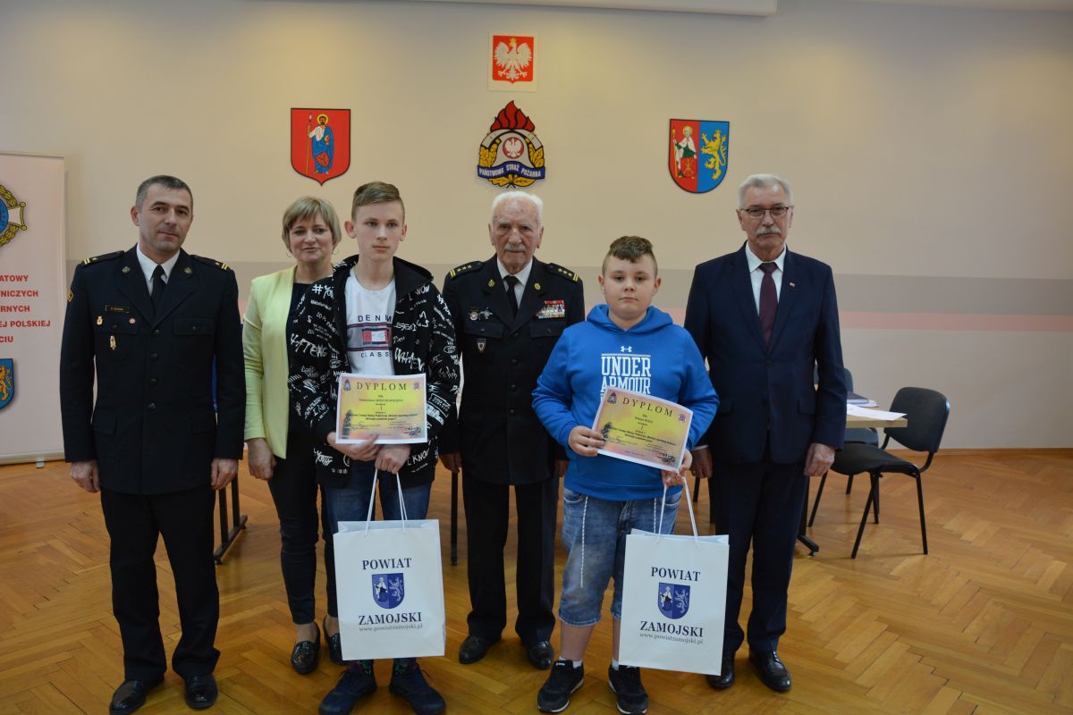 dsc 0043 "Młodzież zapobiega pożarom". Znamy laureatów eliminacji powiatowych.