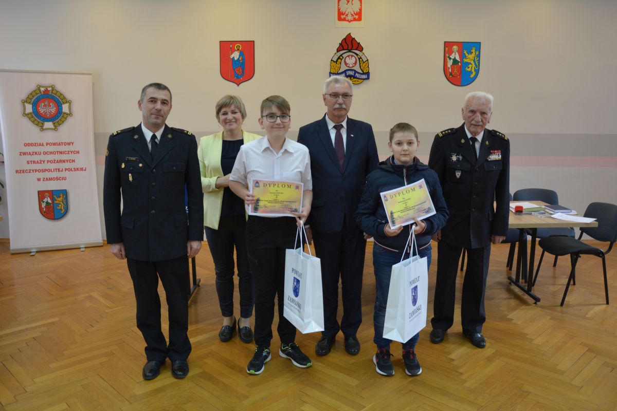 dsc 0048 "Młodzież zapobiega pożarom". Znamy laureatów eliminacji powiatowych.