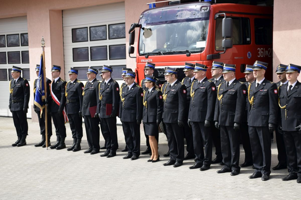 dsc0316 Strażacy z pow. zamojskiego otrzymali promesy na nowe wozy