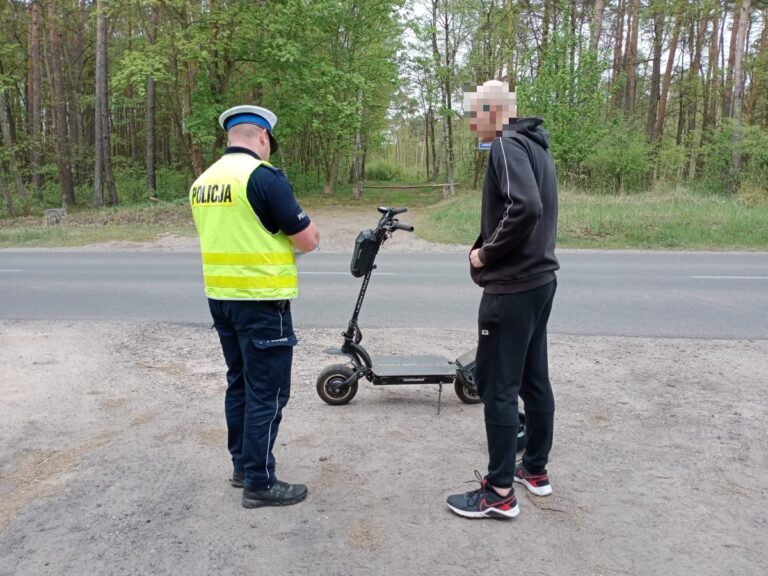 Grupa Speed zatrzymała 21-latka na hulajnodze! (kraj)