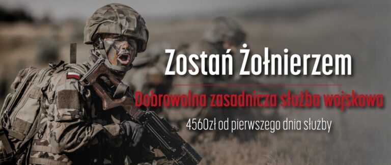 Armia szuka nowych żołnierzy. 4560 zł od pierwszego dnia służby!