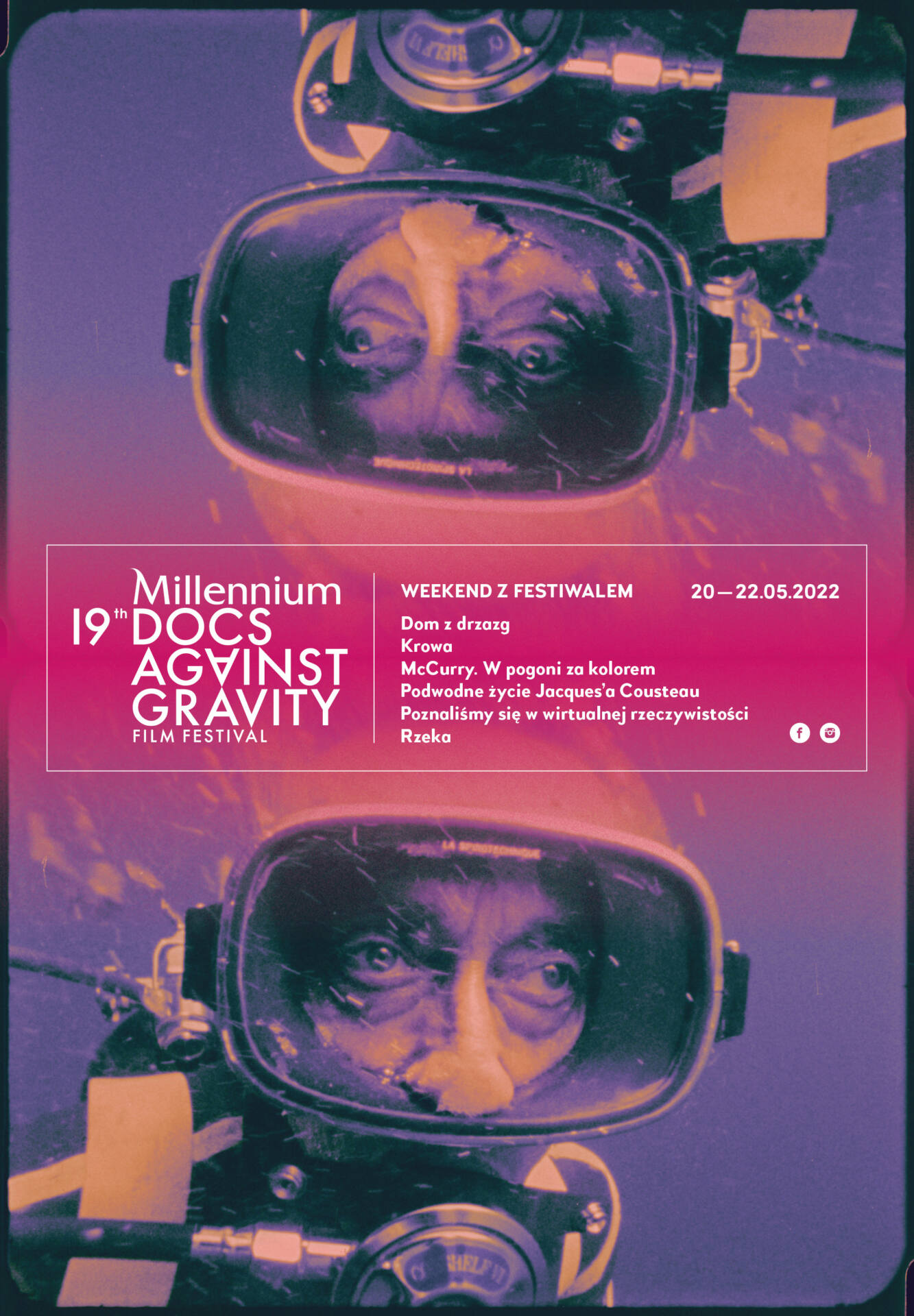 19mdag weekend z f plakat net Weekend w Zamościu z Festiwalem Millennium Docs Against Gravity