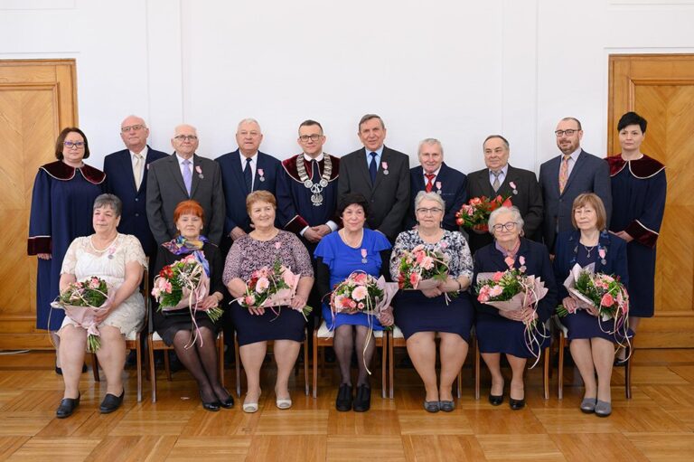 ZAMOŚĆ: Przeżyli razem 50 lat. Dostali za to medale.