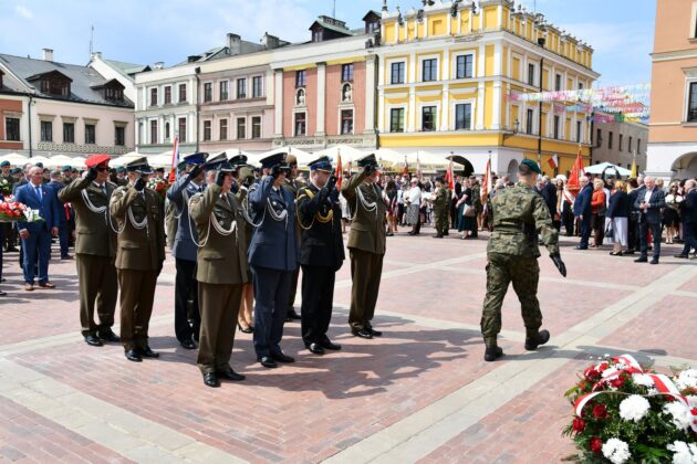 278977532 306437701678971 8406356013854821661 n Patriotycznie w Zakładzie Karnym w Zamościu.