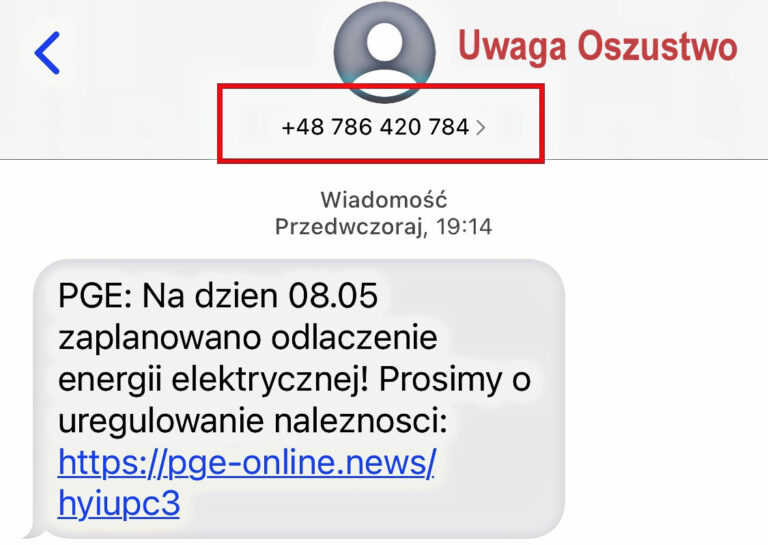 Ten SMS to oszustwo! Uważajcie! Podaj dalej, ostrzeż mamę, babcię znajomego