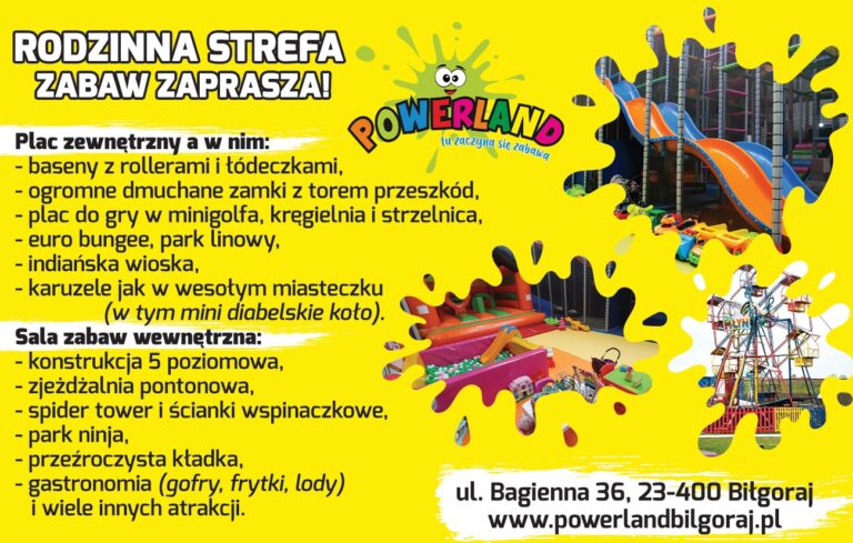 Powerland – rodzinna strefa zabawy! Kto już był?