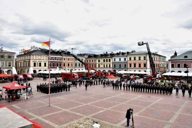 dsc 4245 Wojewódzkie Obchody Dnia Strażaka i jubileusz 140-lecia Straży Pożarnej w Zamościu [ZDJĘCIA]