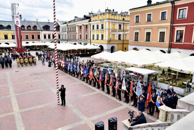 dsc 4246 Wojewódzkie Obchody Dnia Strażaka i jubileusz 140-lecia Straży Pożarnej w Zamościu [ZDJĘCIA]