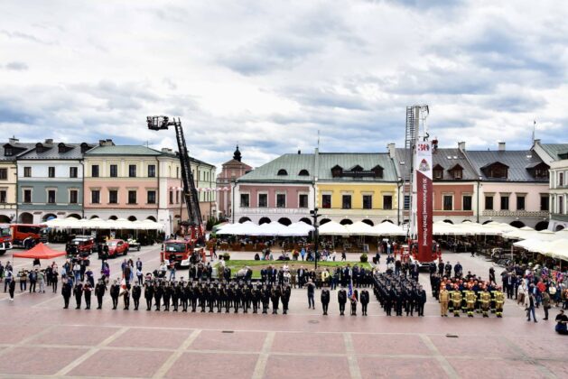 dsc 4247 Wojewódzkie Obchody Dnia Strażaka i jubileusz 140-lecia Straży Pożarnej w Zamościu [ZDJĘCIA]