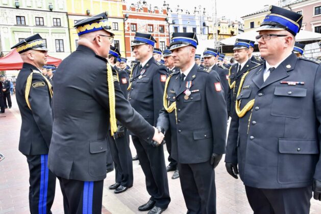 dsc 4318 Wojewódzkie Obchody Dnia Strażaka i jubileusz 140-lecia Straży Pożarnej w Zamościu [ZDJĘCIA]