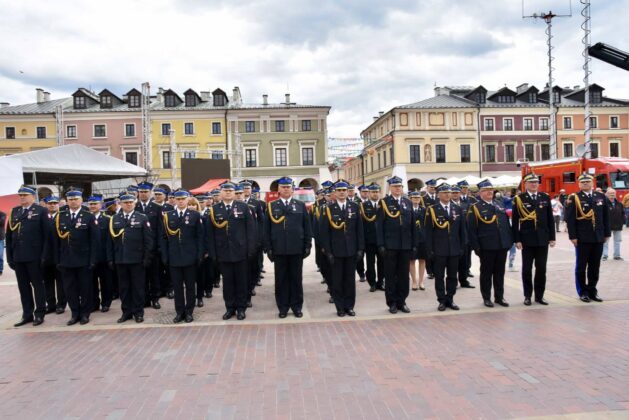 dsc 4323 Wojewódzkie Obchody Dnia Strażaka i jubileusz 140-lecia Straży Pożarnej w Zamościu [ZDJĘCIA]