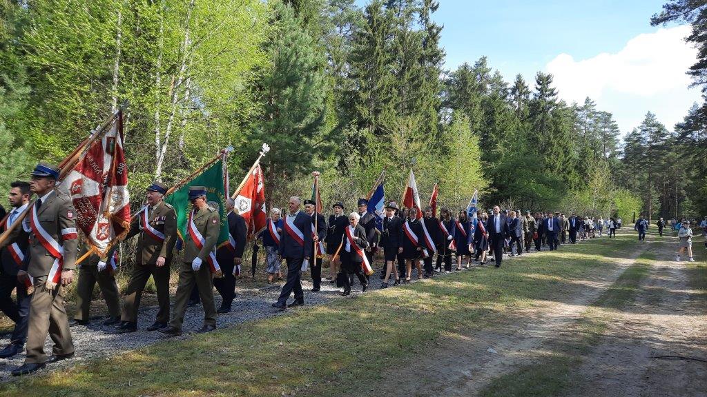 dsc09660 Uroczystości z okazji 77. rocznicy rozbicia Obozu Zagłady Żołnierzy Armii Krajowej w Błudku (gm. Susiec)