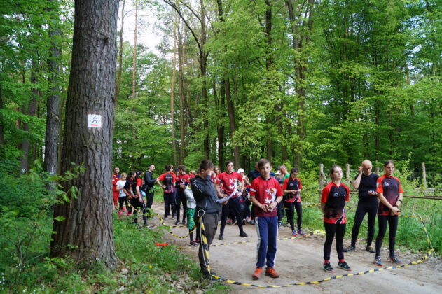 start biegu na orientacje Ogólnopolskie Roztoczańskie Zawody w Biegu i Marszu na Orientację [RELACJA, ZDJĘCIA]