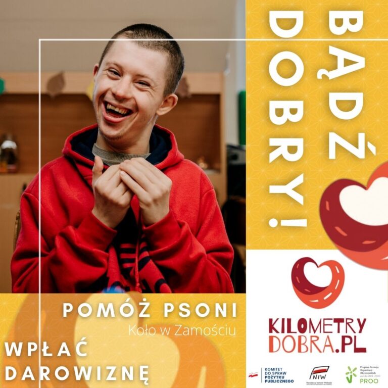 PSONI Koło w Zamościu potrzebuje Twojego wsparcia.